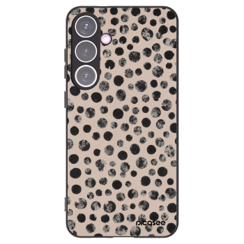 Picasee husă neagră din silicon pentru Samsung Galaxy S24+ S926B 5G - Dots