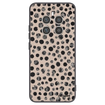 Picasee husă neagră din silicon pentru Realme 12 Pro 5G - Dots