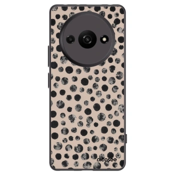 Picasee husă neagră din silicon pentru Xiaomi Redmi A3 - Dots