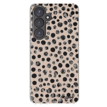 Picasee husă transparentă din silicon pentru Samsung Galaxy S24 FE S721B - Dots