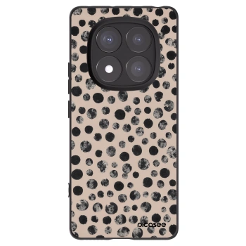 Picasee husă neagră din silicon pentru Xiaomi Redmi Note 14 Pro 5G - Dots