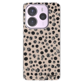 Picasee husă transparentă din silicon pentru Xiaomi Redmi Note 14 5G - Dots