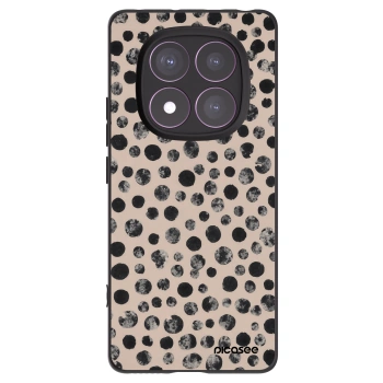 Picasee husă neagră din silicon pentru Xiaomi Redmi Note 14 Pro 4G - Dots