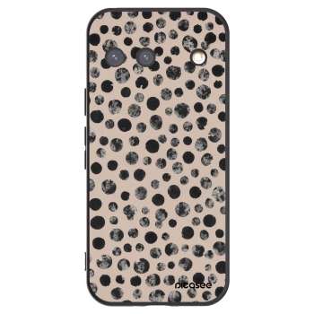 Picasee husă neagră din silicon pentru Google Pixel 9 - Dots