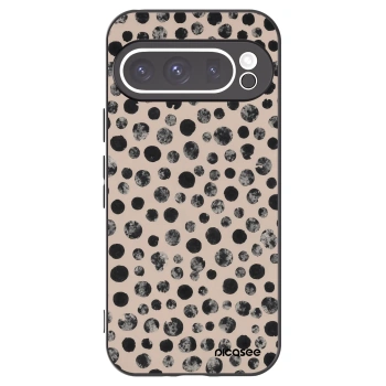 Picasee husă neagră din silicon pentru Google Pixel 9 Pro - Dots