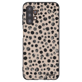 Picasee husă neagră din silicon pentru Samsung Galaxy A13 5G - Dots