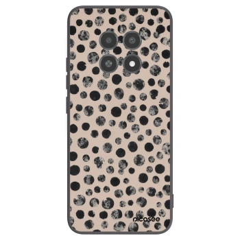 Picasee husă neagră din silicon pentru Realme 12X - Dots