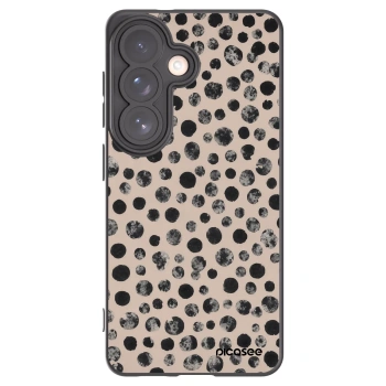Picasee husă neagră din silicon pentru Samsung Galaxy S26 - Dots