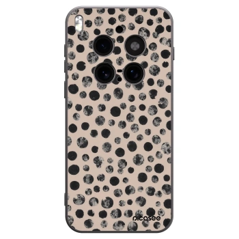 Picasee husă neagră din silicon pentru Vivo X300 Pro - Dots