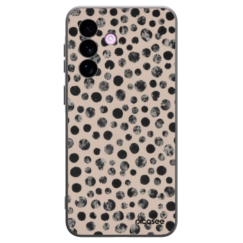 Picasee husă neagră din silicon pentru Samsung Galaxy A57 5G - Dots