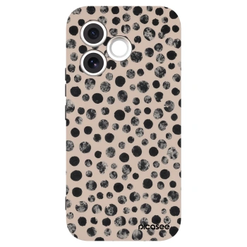 Picasee husă neagră din silicon pentru Honor 600 Lite - Dots