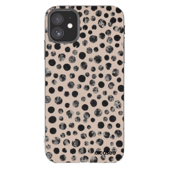 Picasee husă transparentă din silicon pentru Apple iPhone 11 - Dots