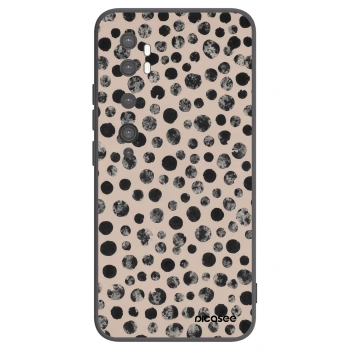 Picasee husă neagră din silicon pentru Xiaomi Mi Note 10 (Pro) - Dots