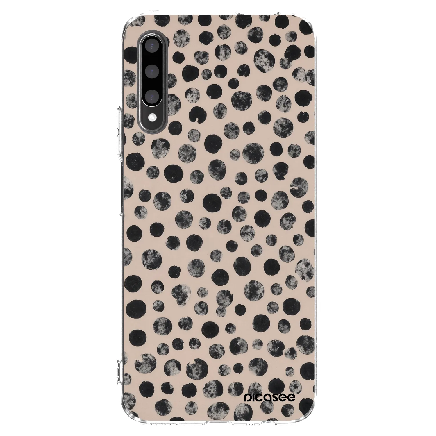 Picasee husă transparentă din silicon pentru Honor 9X Pro - Dots