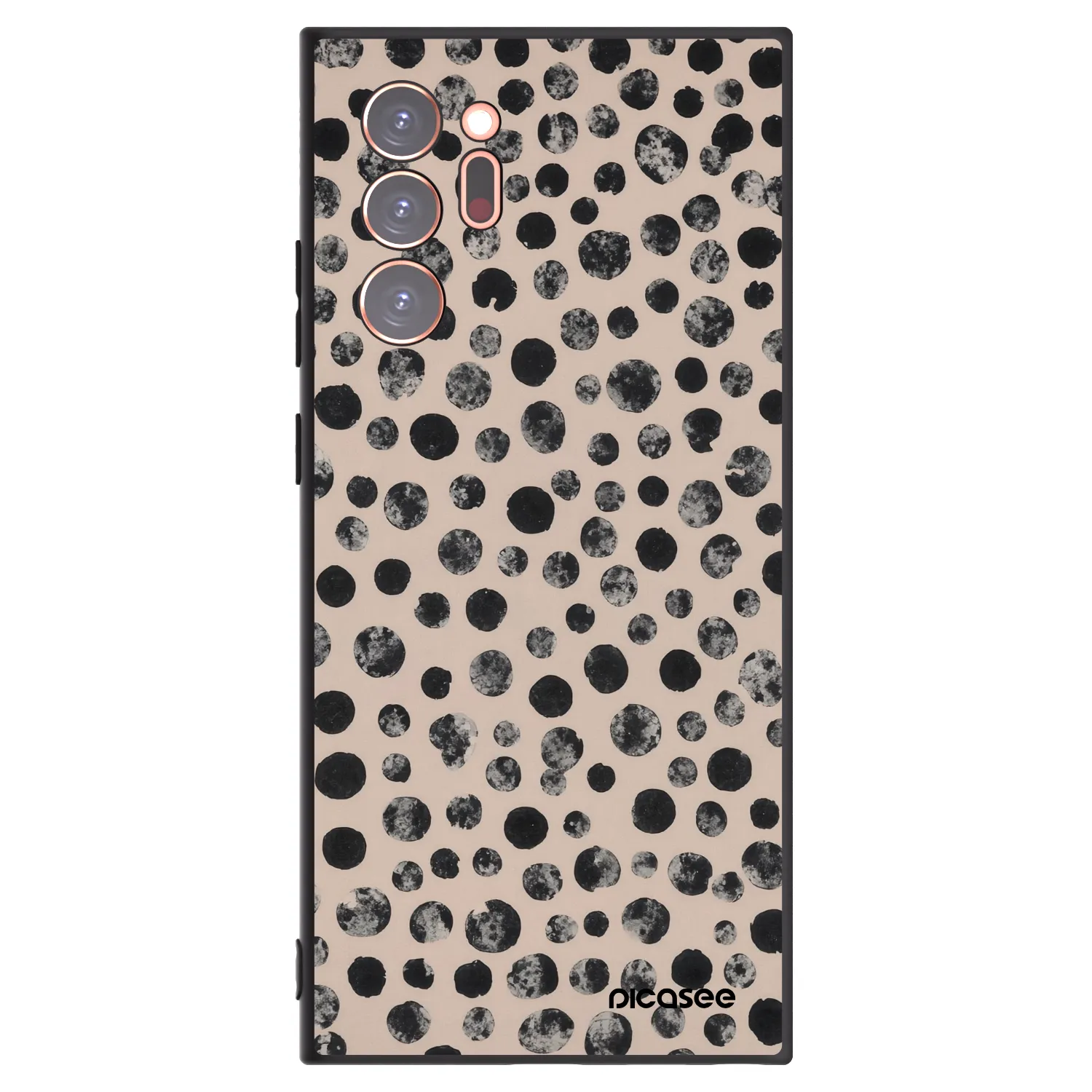 Picasee husă neagră din silicon pentru Samsung Galaxy Note 20 Ultra - Dots