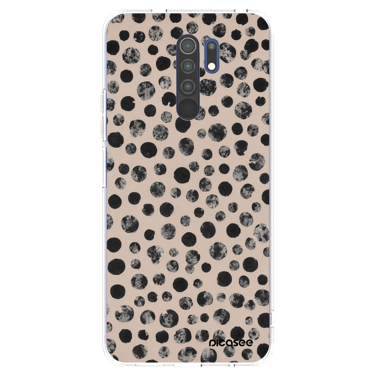 Picasee husă transparentă din silicon pentru Xiaomi Redmi 9 - Dots