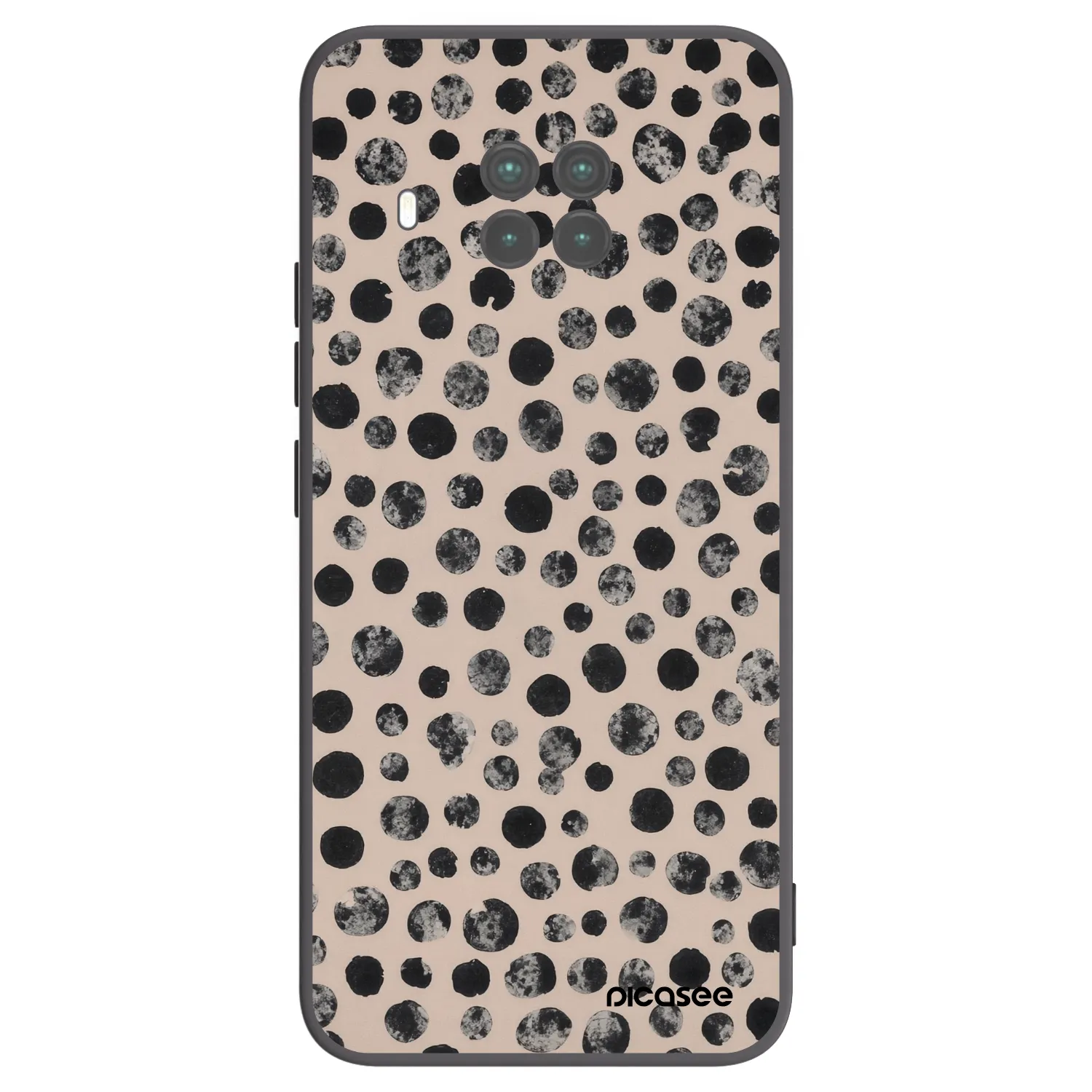 Picasee husă neagră din silicon pentru Xiaomi Mi 10T Lite - Dots