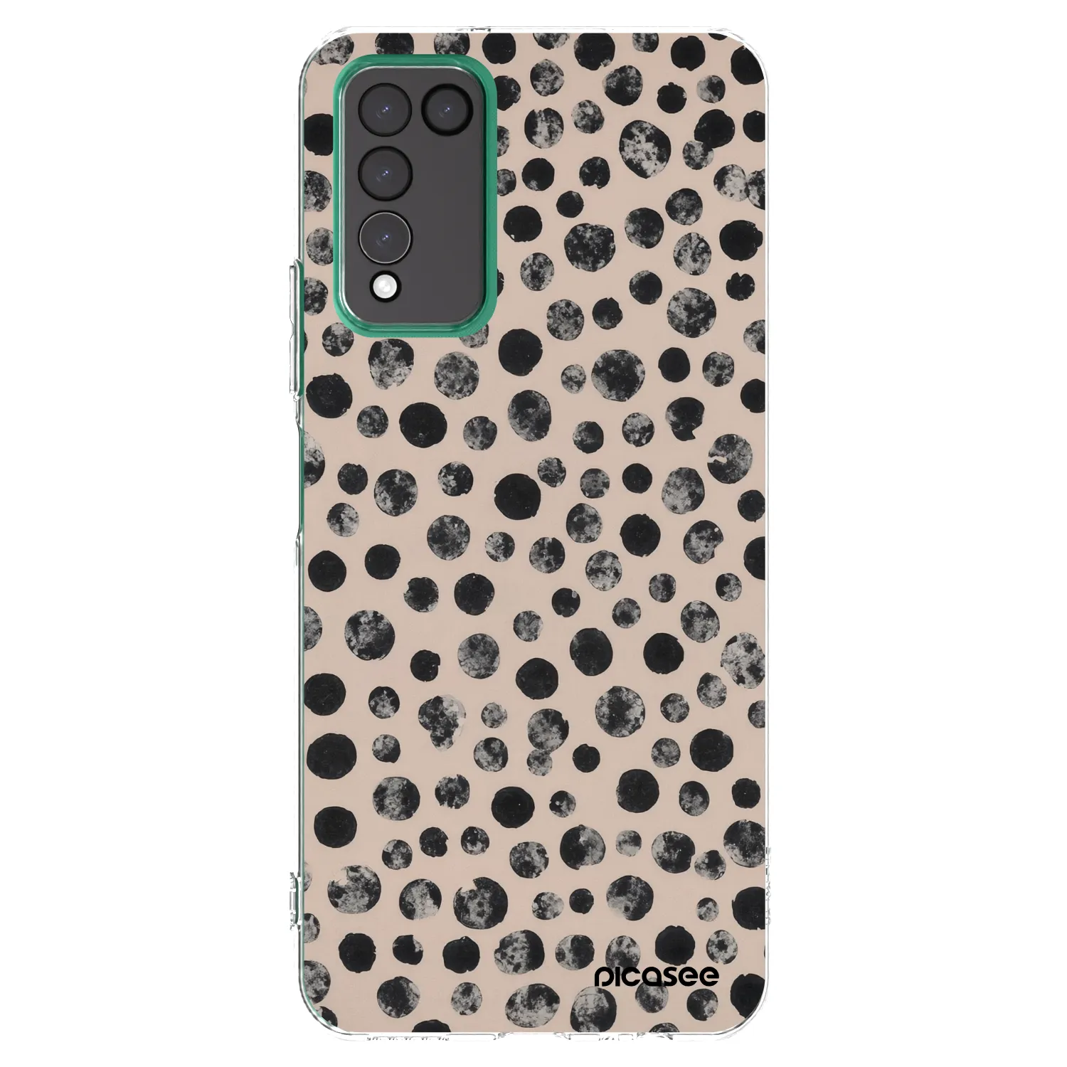 Picasee husă transparentă din silicon pentru Honor 10X Lite - Dots