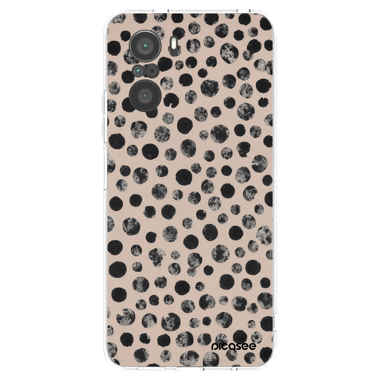 Picasee husă transparentă din silicon pentru Xiaomi Poco F3 - Dots
