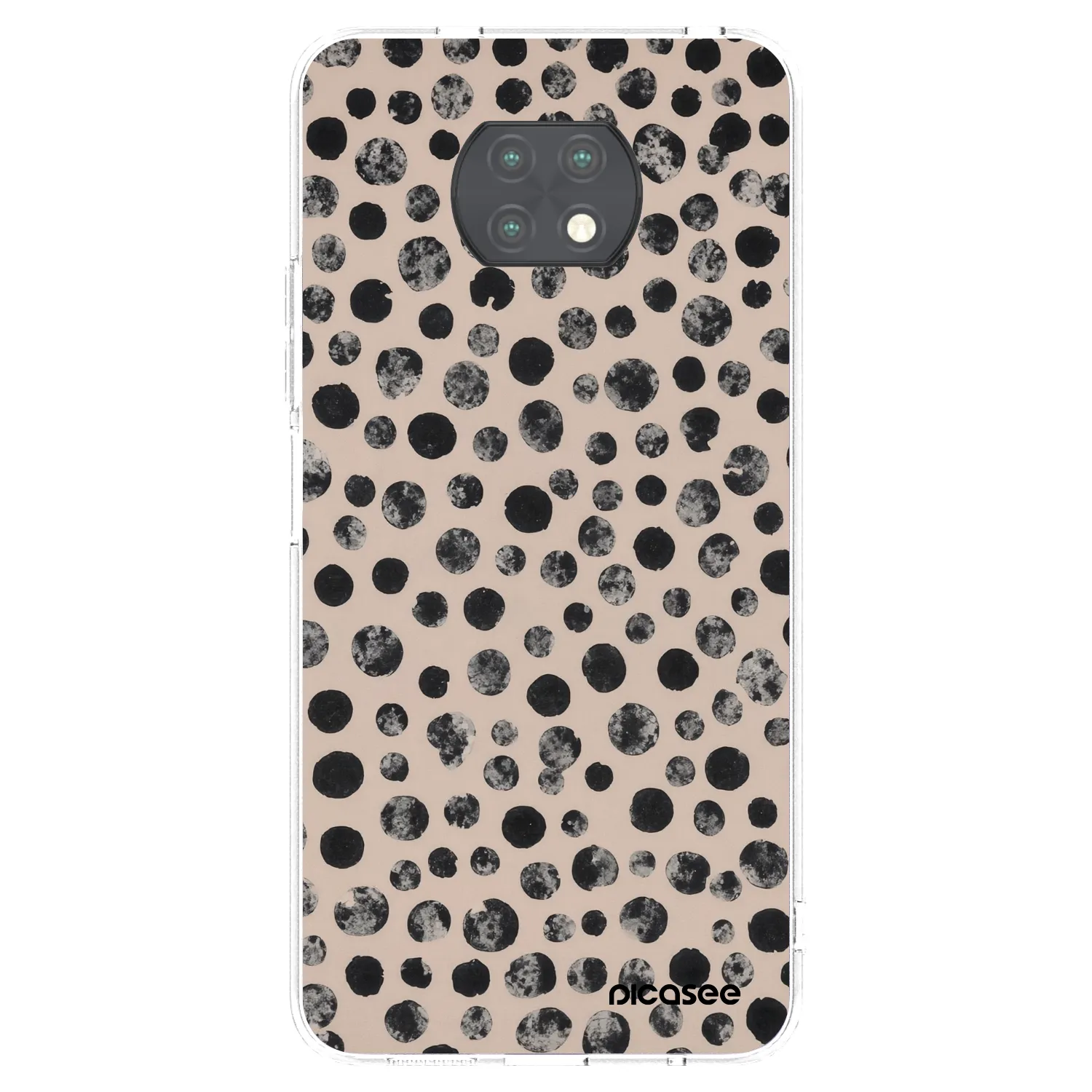 Picasee husă transparentă din silicon pentru Xiaomi Redmi Note 9T - Dots