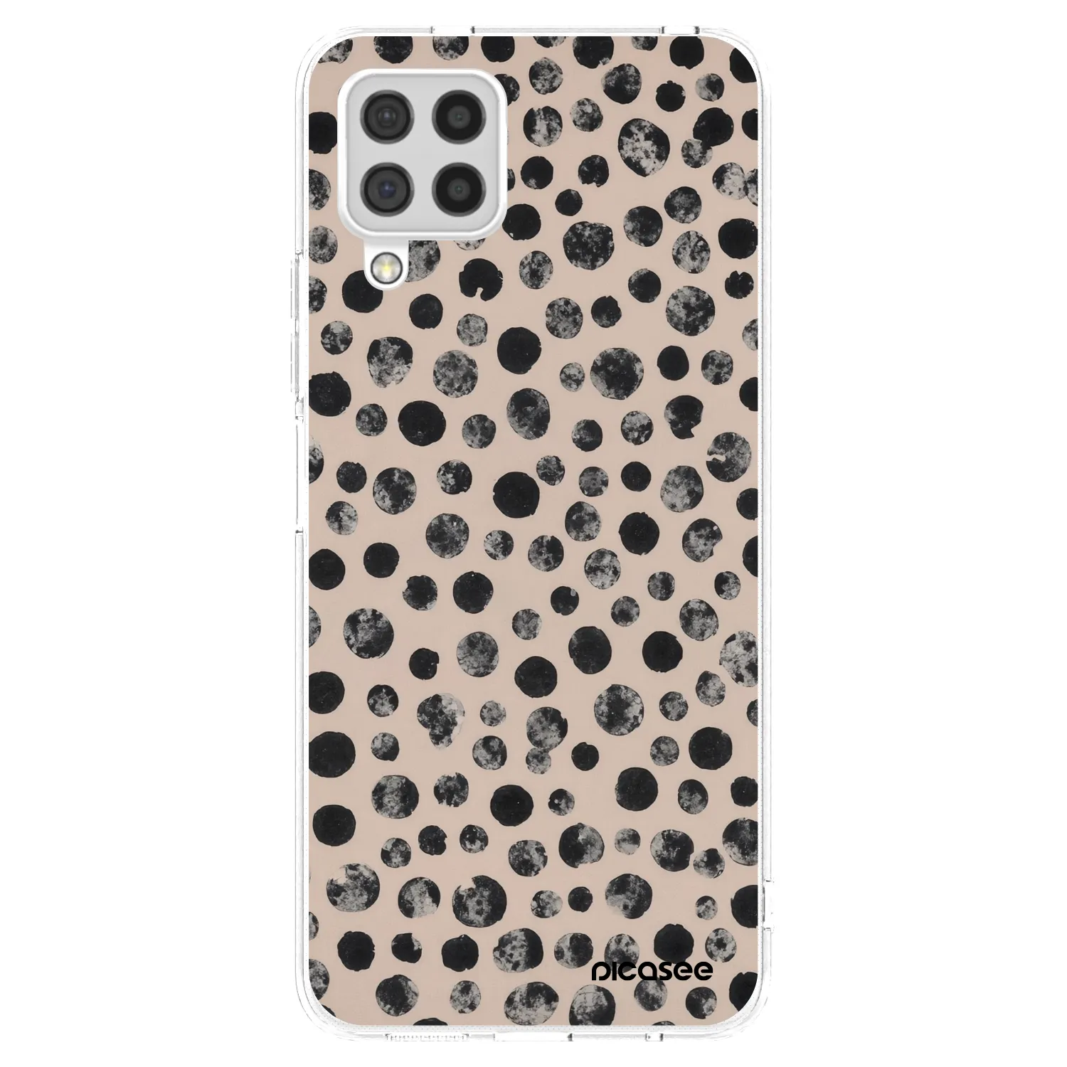 Picasee husă transparentă din silicon pentru Samsung Galaxy A22 A225F 4G - Dots