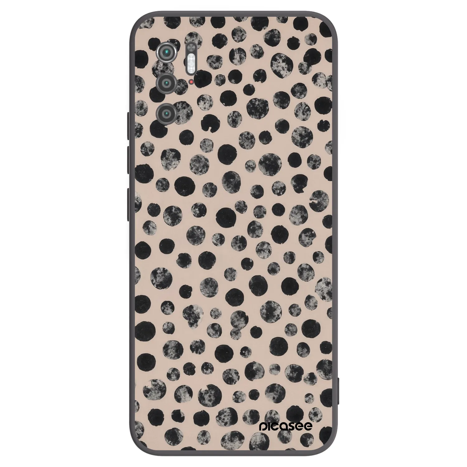 Picasee husă neagră din silicon pentru Xiaomi Poco M3 Pro 5G - Dots