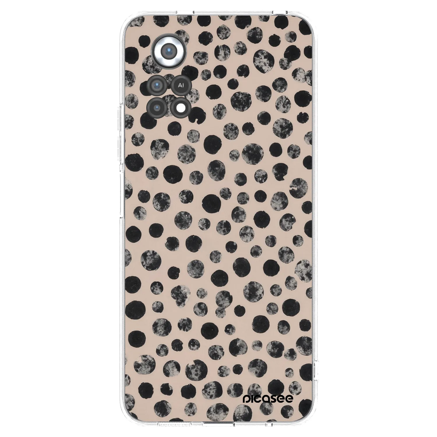 Picasee husă transparentă din silicon pentru Xiaomi Poco X4 Pro 5G - Dots
