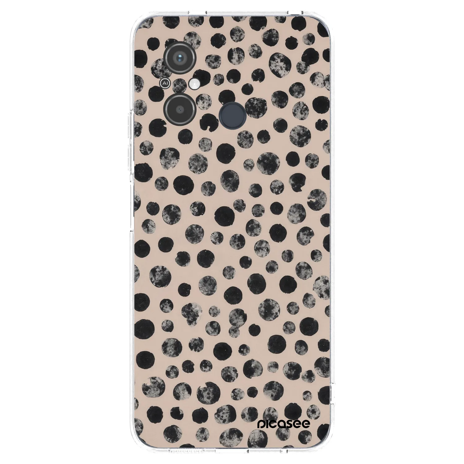 Picasee husă transparentă din silicon pentru Xiaomi Redmi 12C - Dots