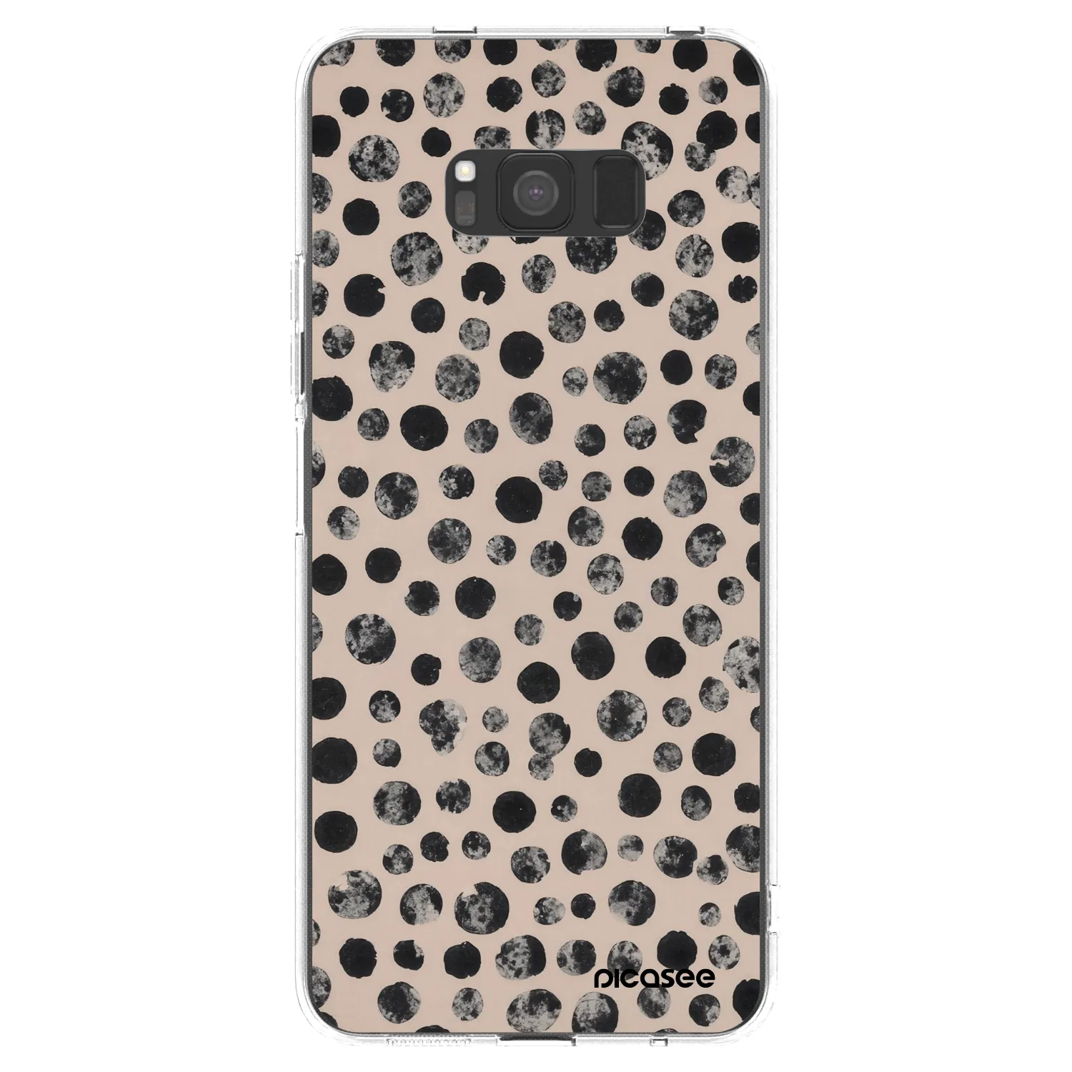 Picasee husă transparentă din silicon pentru Samsung Galaxy S8 G950F - Dots