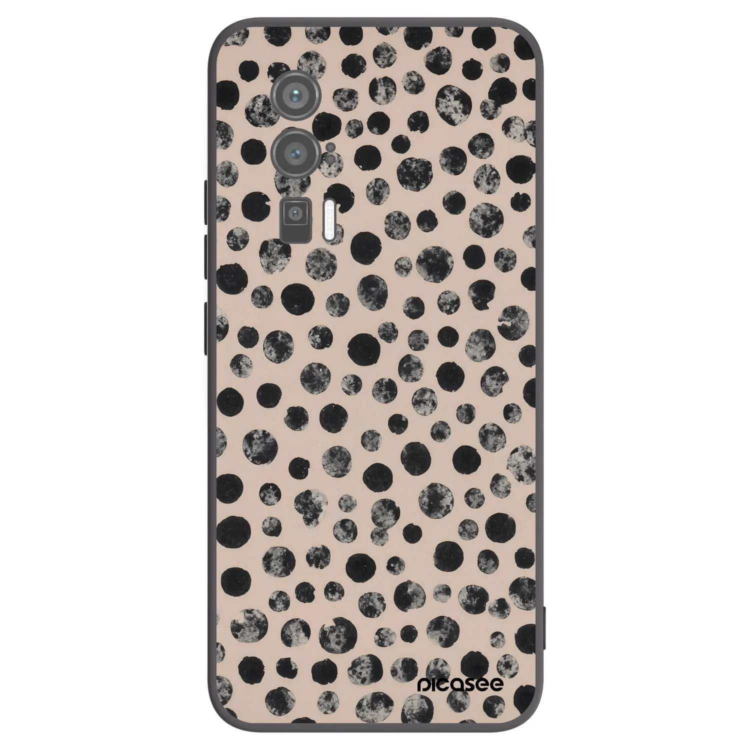 Picasee husă neagră din silicon pentru Xiaomi Poco F5 Pro 5G - Dots