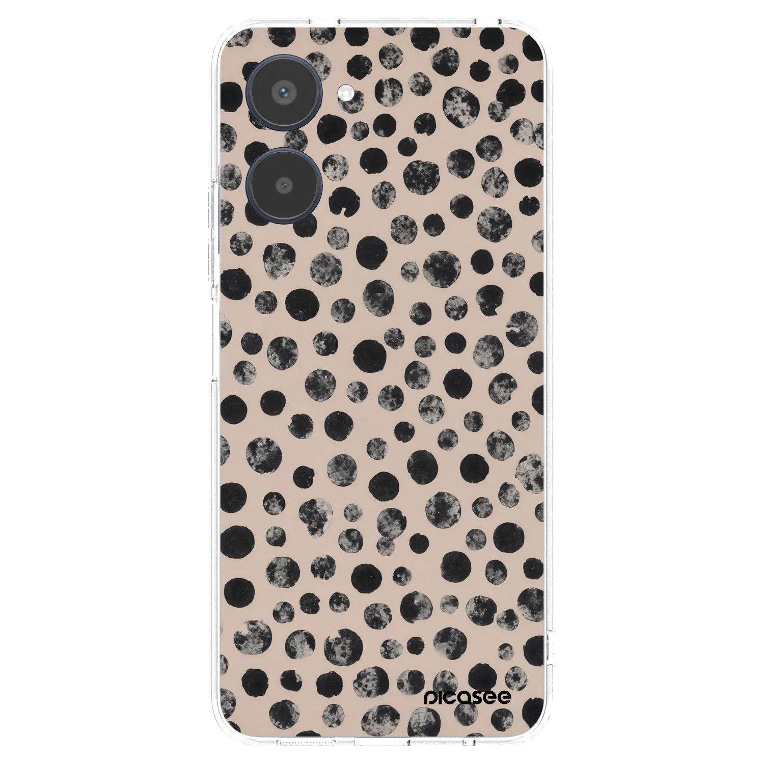 Picasee husă transparentă din silicon pentru Realme 10 4G - Dots