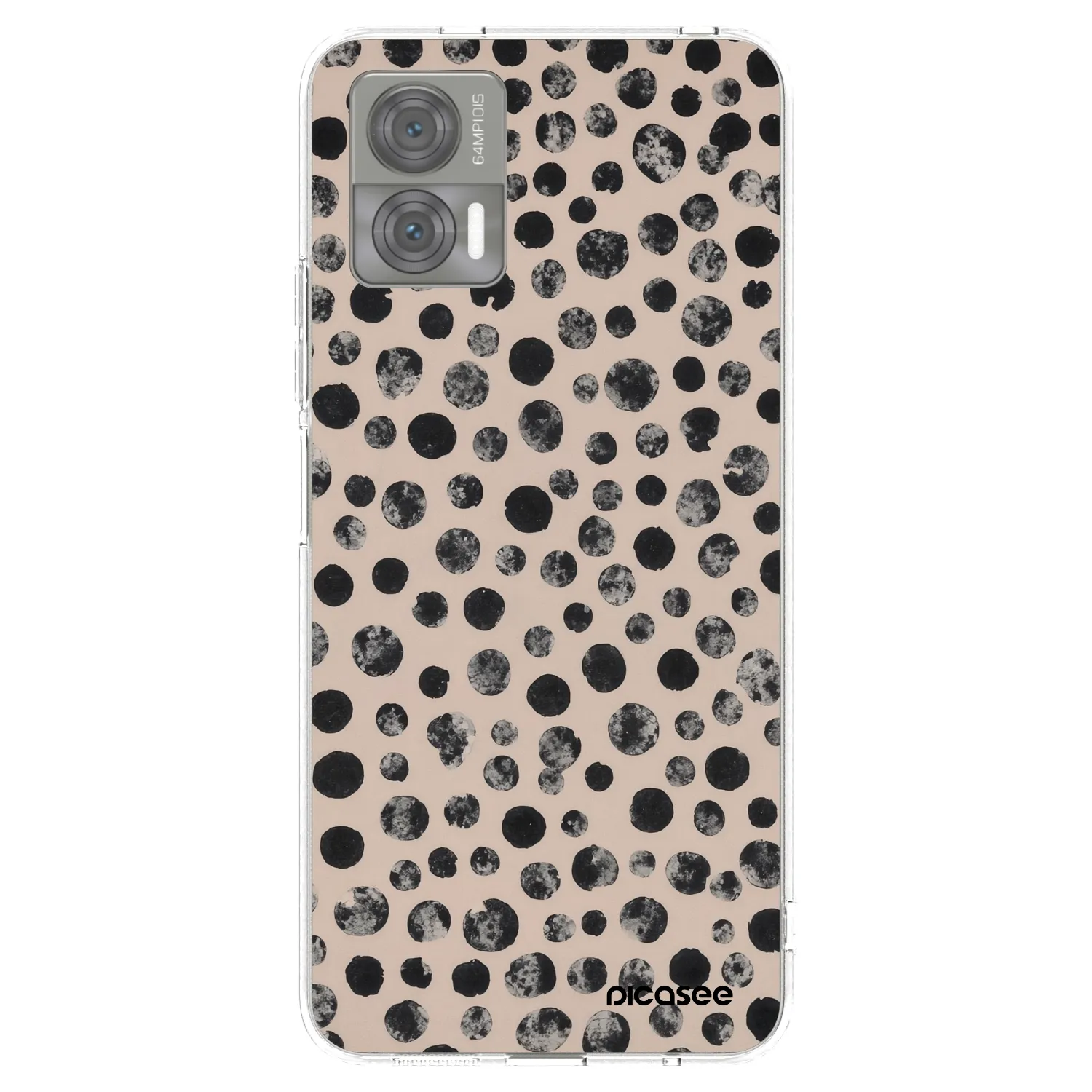 Picasee husă transparentă din silicon pentru Motorola Edge 30 Neo - Dots