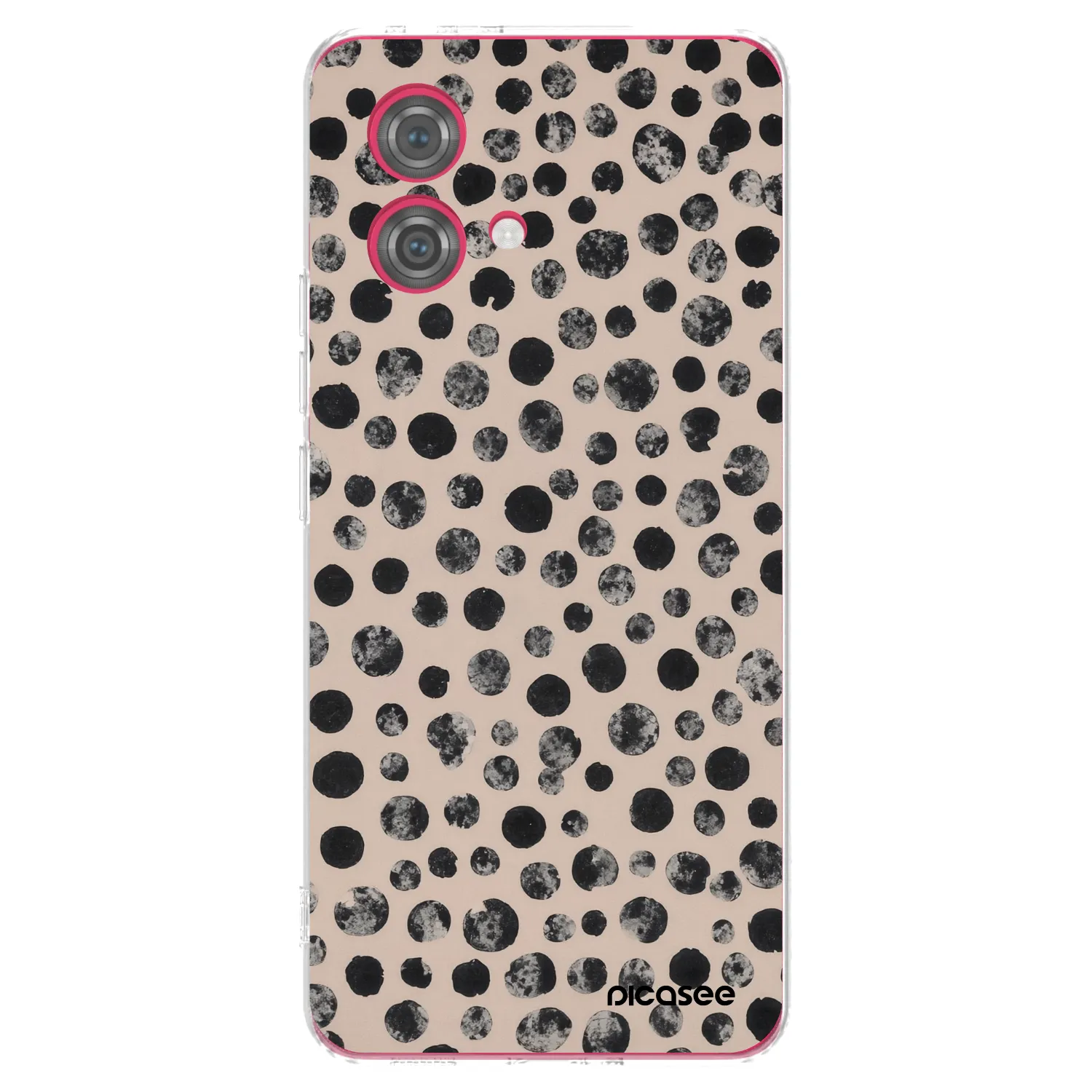 Picasee husă transparentă din silicon pentru Motorola Moto G84 5G - Dots