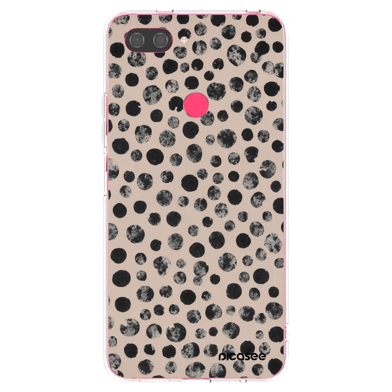 Picasee husă transparentă din silicon pentru Xiaomi Mi 8 Lite - Dots