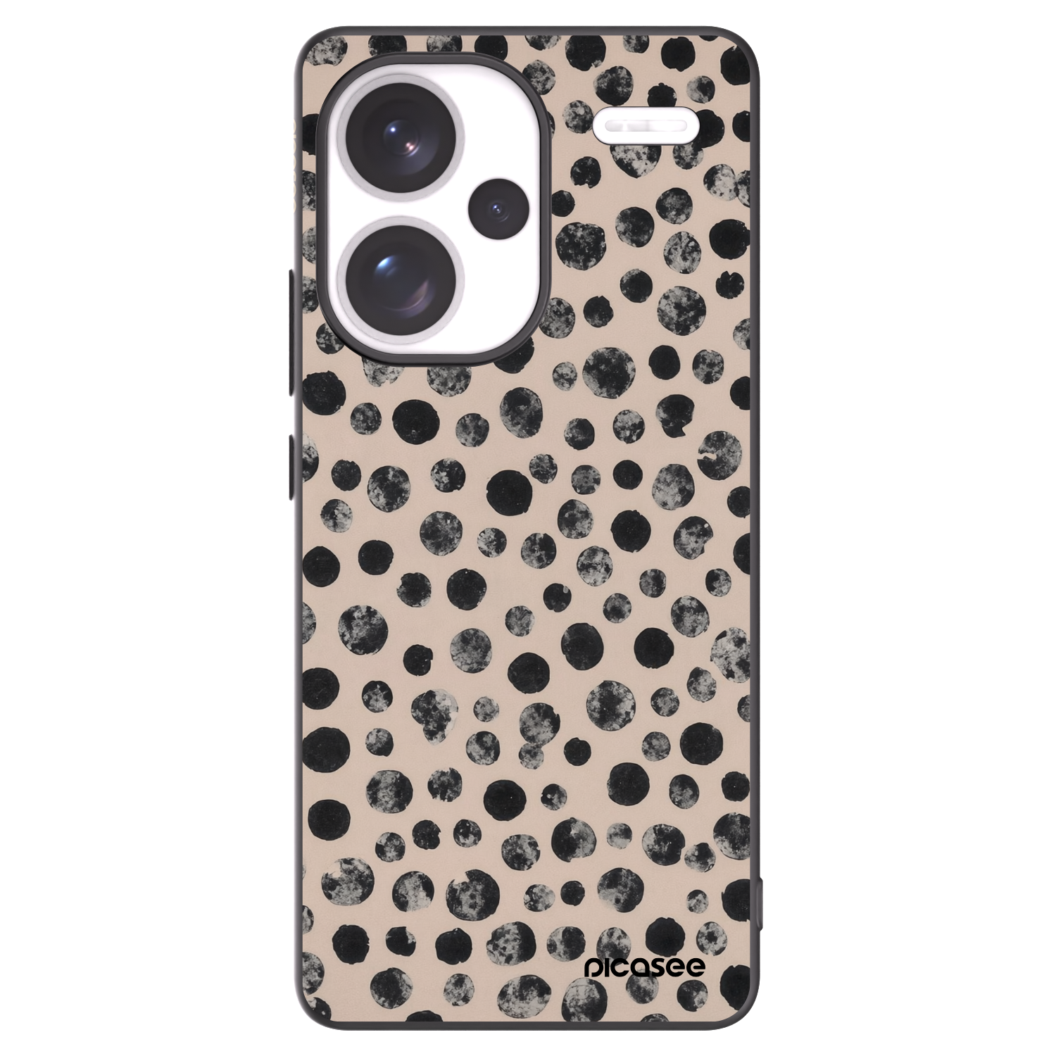 Picasee husă neagră din silicon pentru Xiaomi Redmi Note 13 Pro+ 5G - Dots