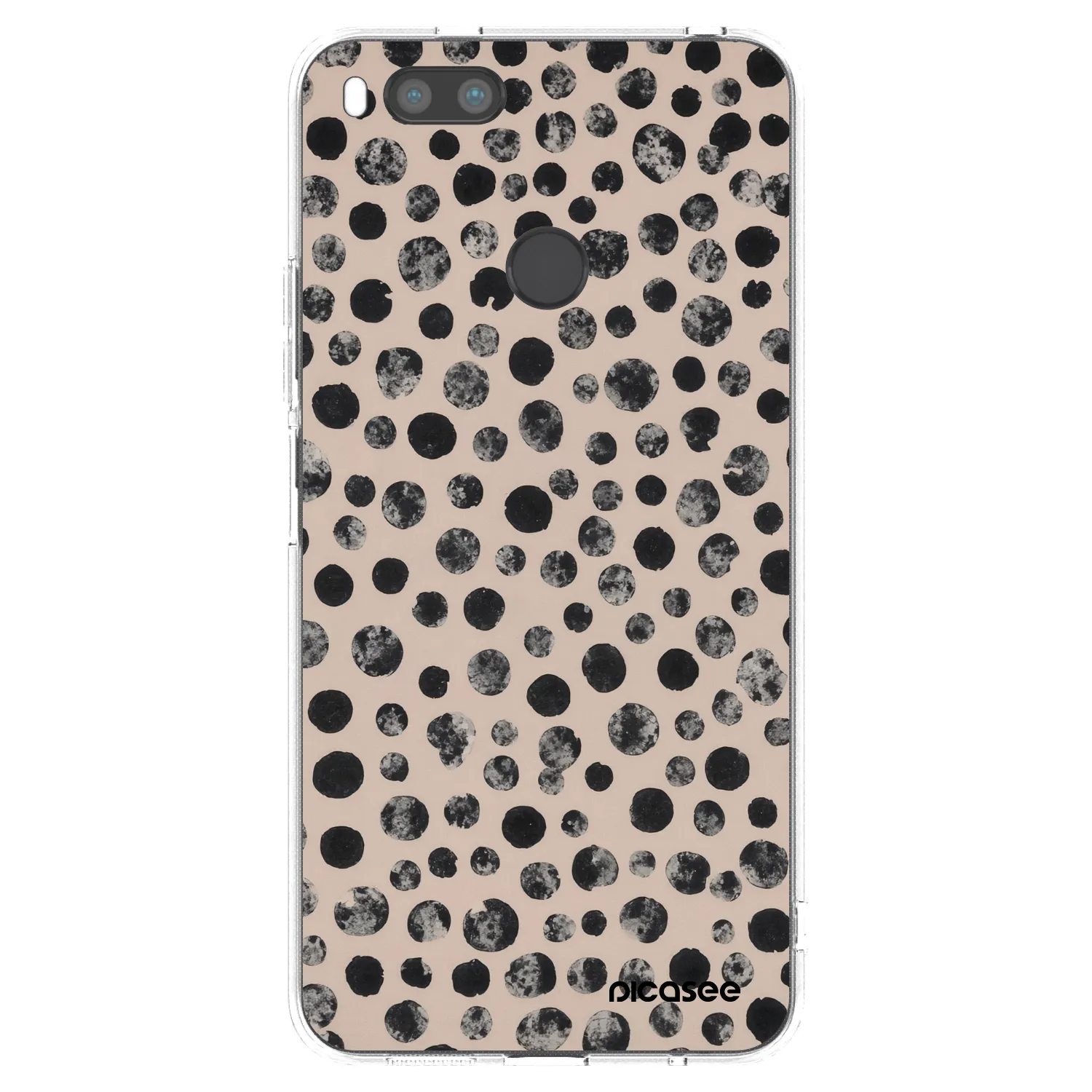 Picasee husă transparentă din silicon pentru Xiaomi Mi A1 Global - Dots