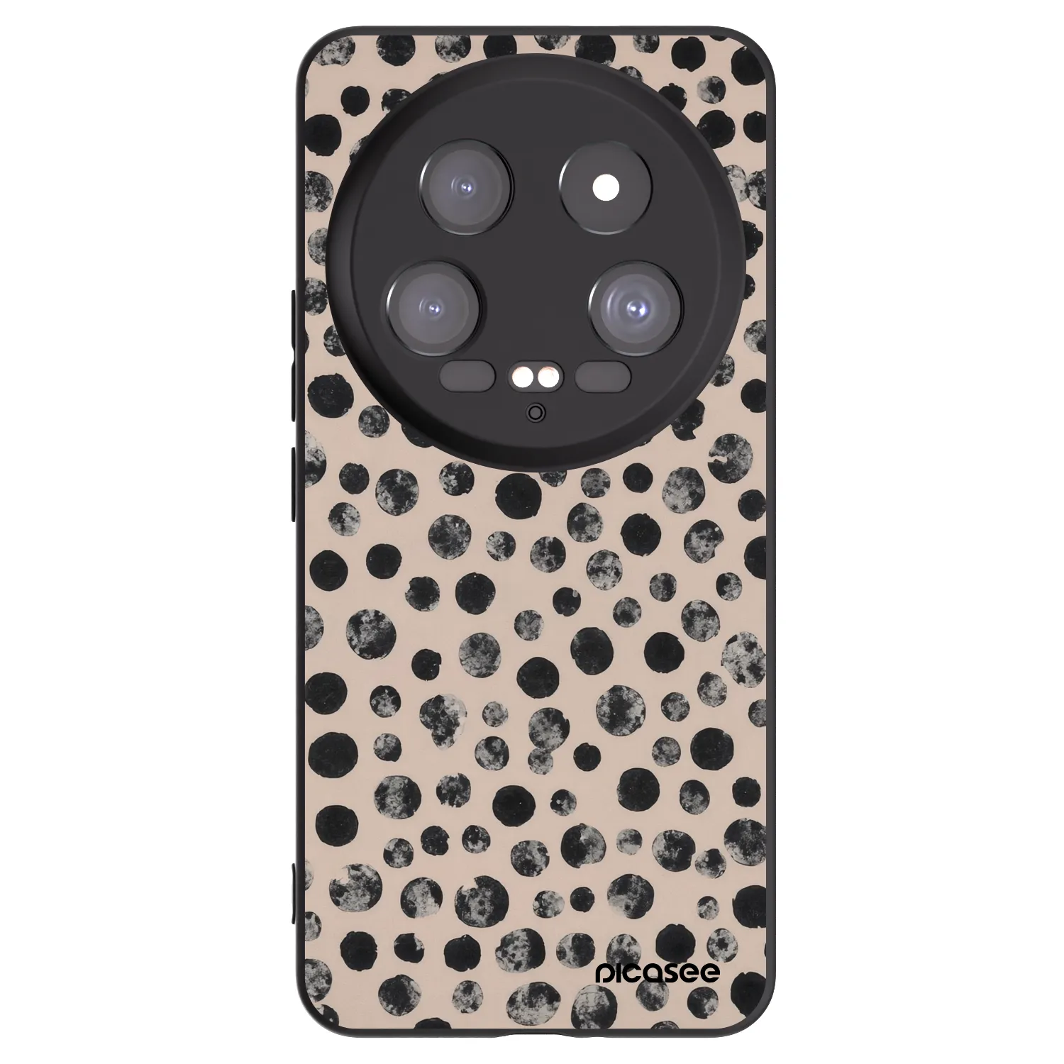 Picasee husă neagră din silicon pentru Xiaomi 14 Ultra - Dots