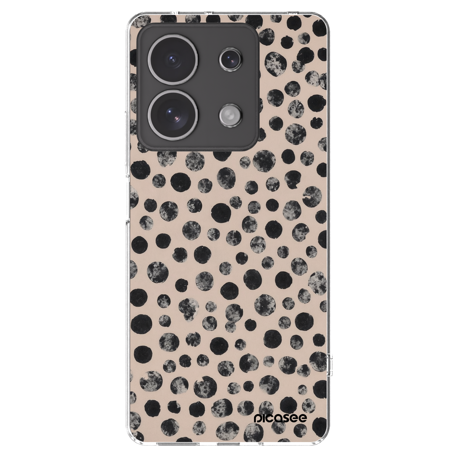 Picasee husă transparentă din silicon pentru Xiaomi Redmi Note 13 4G - Dots