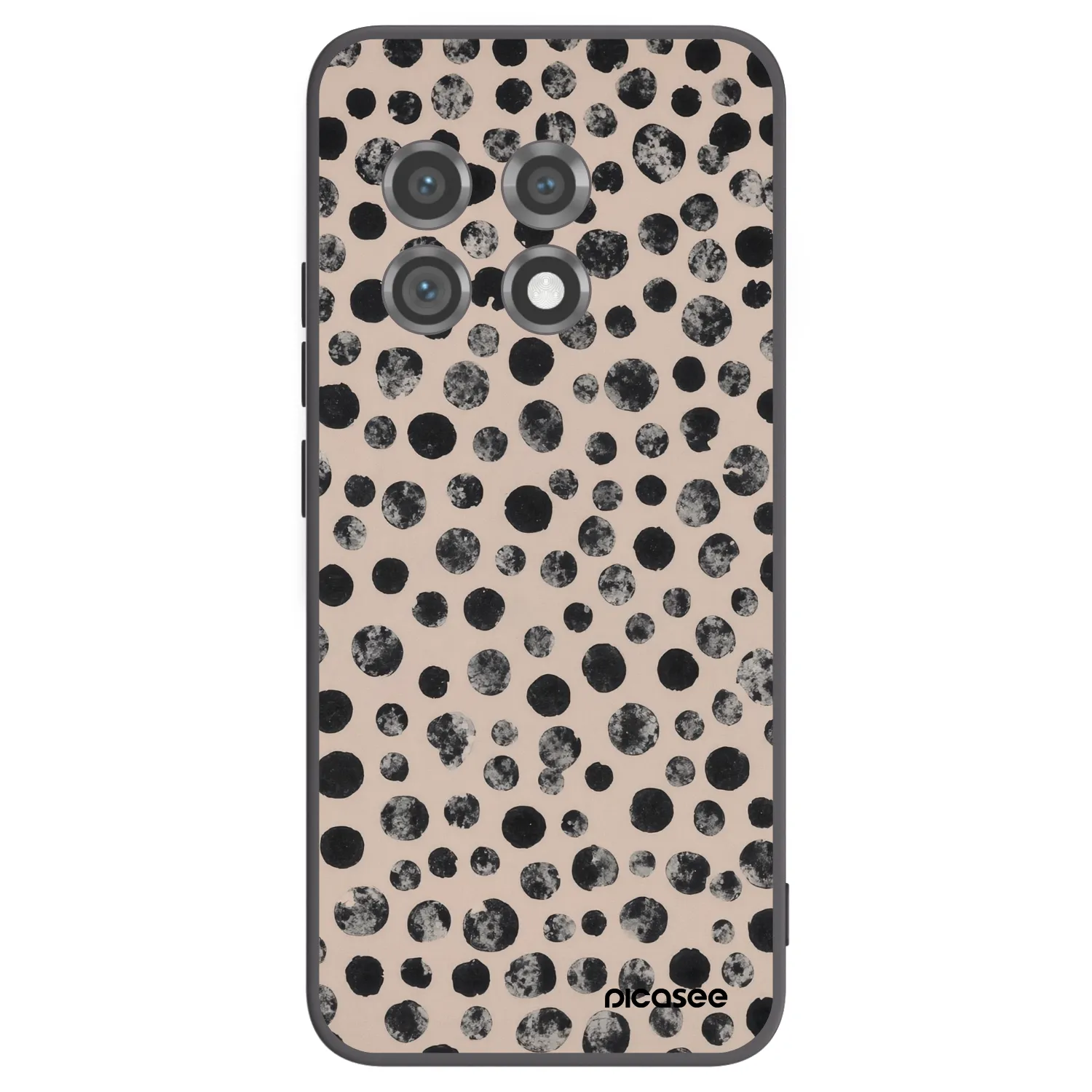 Picasee husă neagră din silicon pentru OnePlus 11 5G - Dots