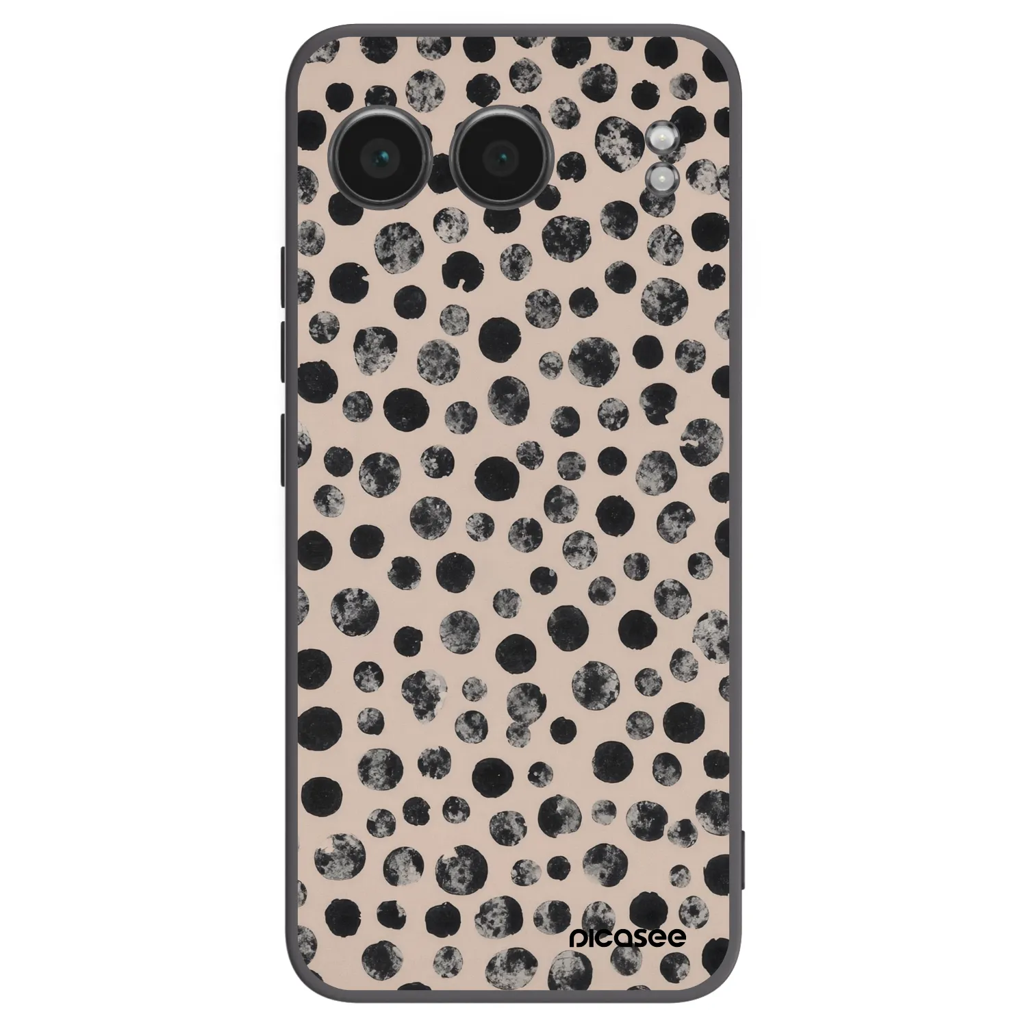Picasee husă neagră din silicon pentru OnePlus Nord 4 - Dots