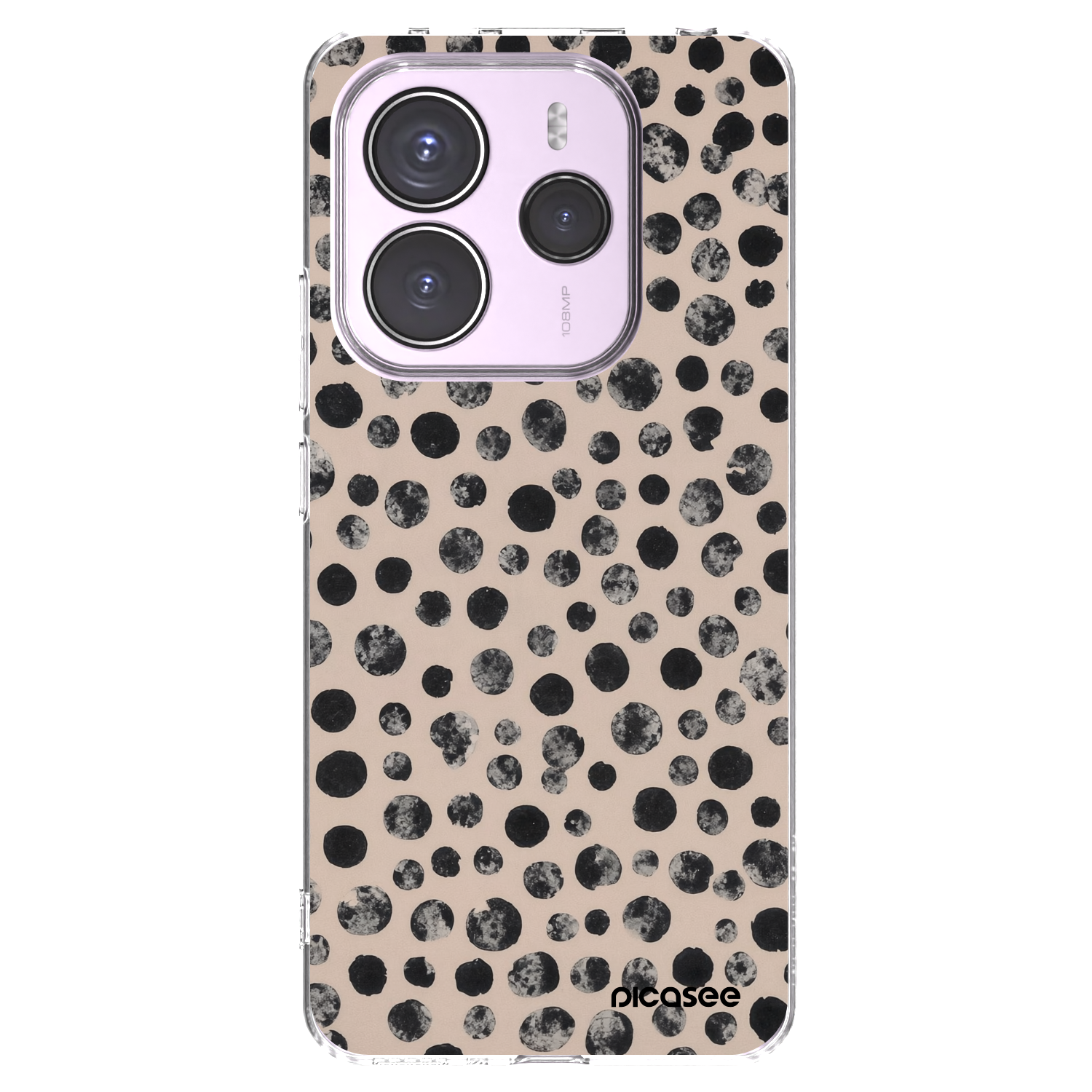 Picasee husă transparentă din silicon pentru Xiaomi Redmi Note 14 5G - Dots