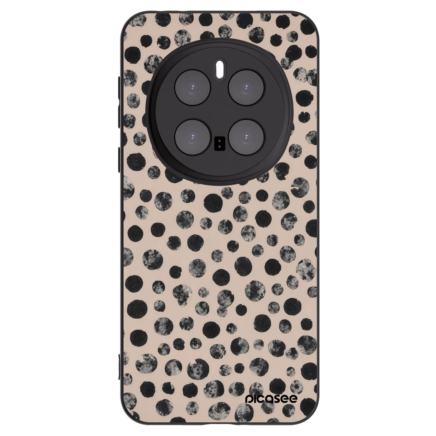 Picasee husă neagră din silicon pentru Honor Magic7 Pro 5G - Dots