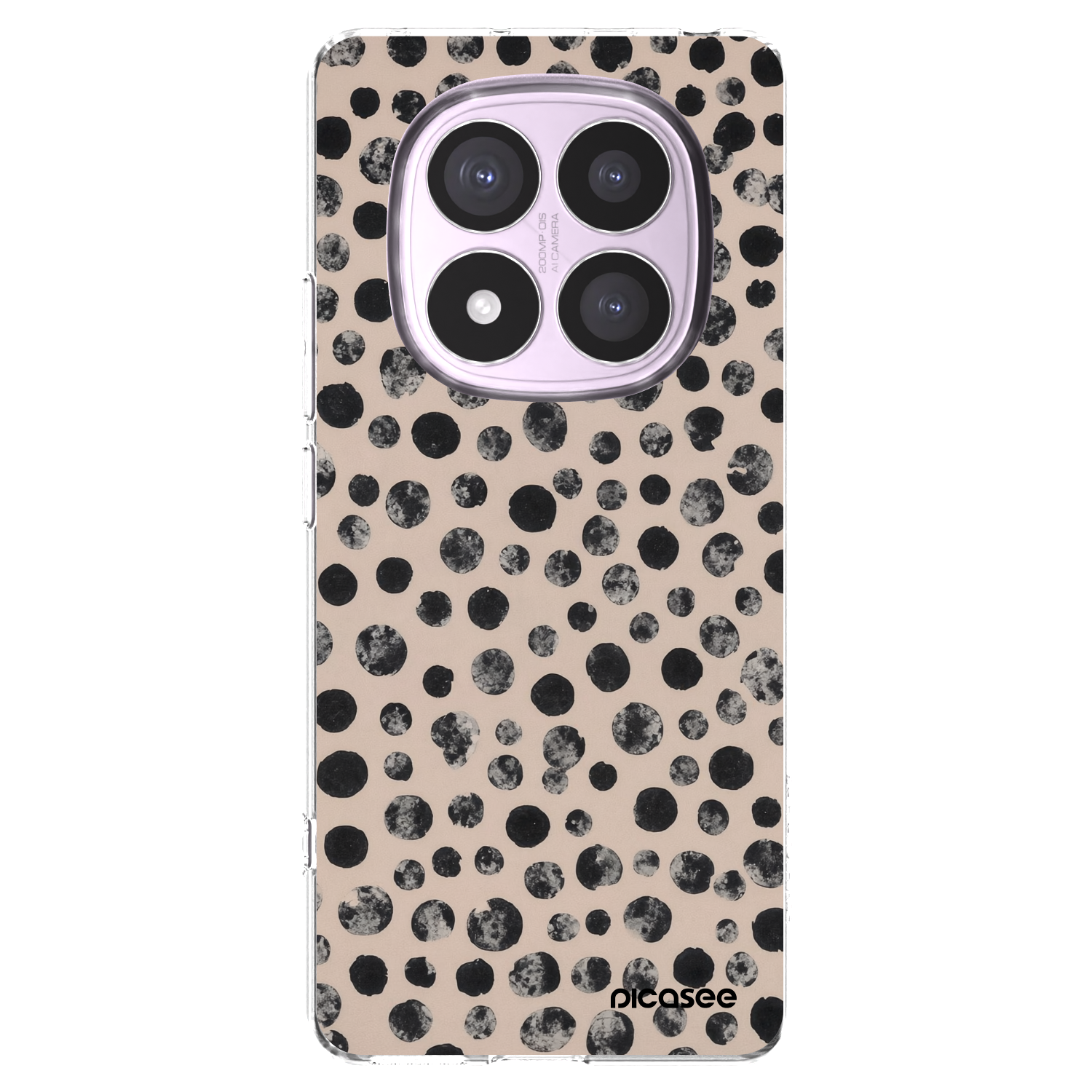 Picasee husă transparentă din silicon pentru Xiaomi Redmi Note 14 Pro 4G - Dots