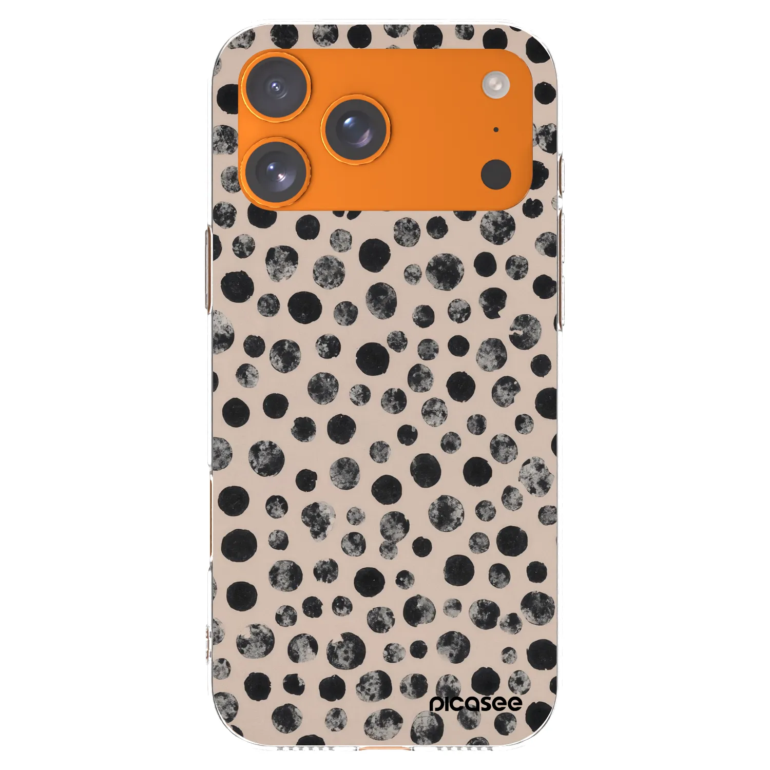 Picasee husă transparentă din silicon pentru Apple iPhone 17 Pro Max - Dots