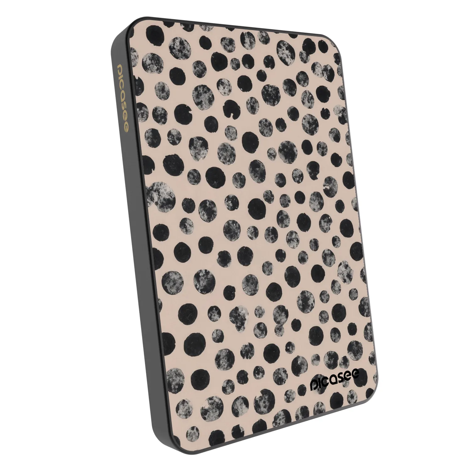 Picasee Powerbank cu MagSafe 5 000 mAh Gri - Dots