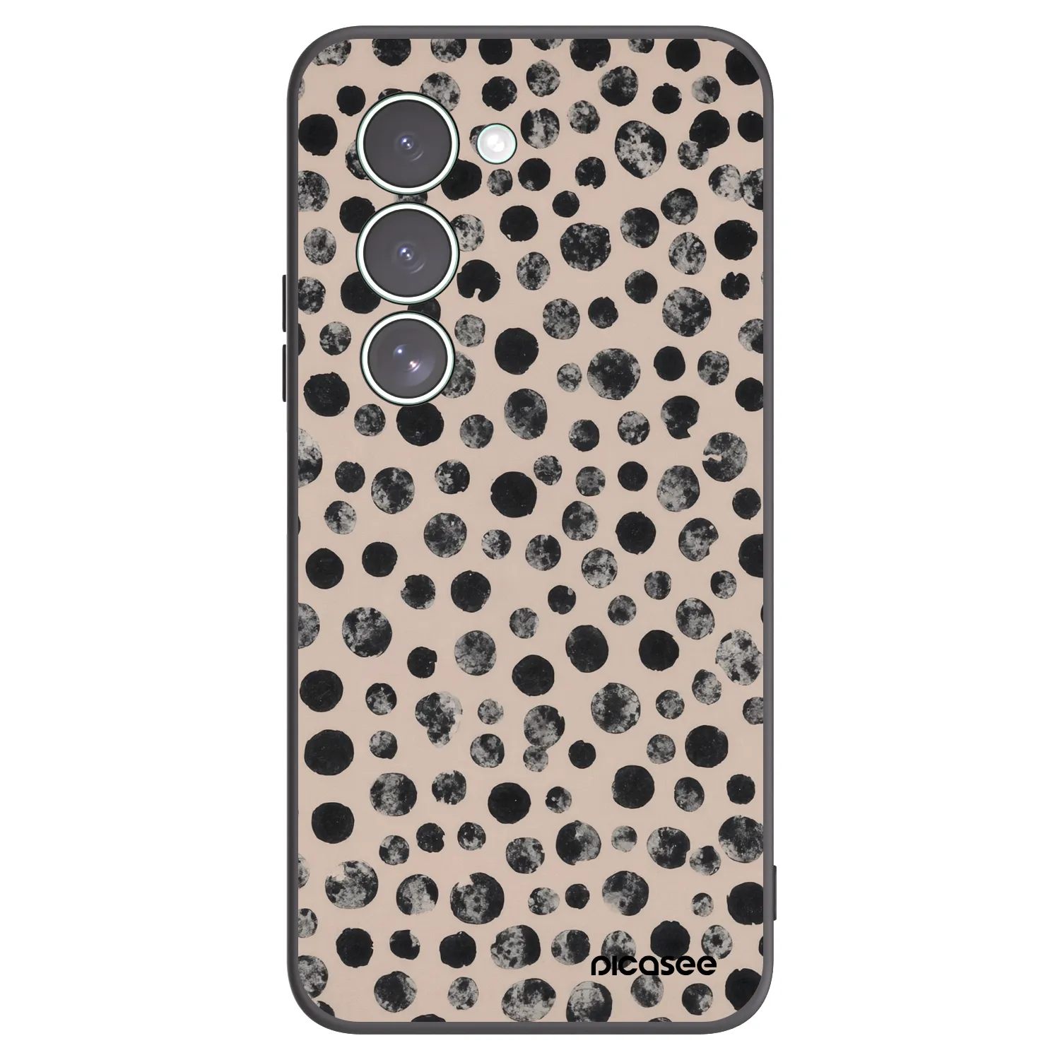 Picasee husă neagră din silicon pentru Xiaomi Redmi 15 5G - Dots