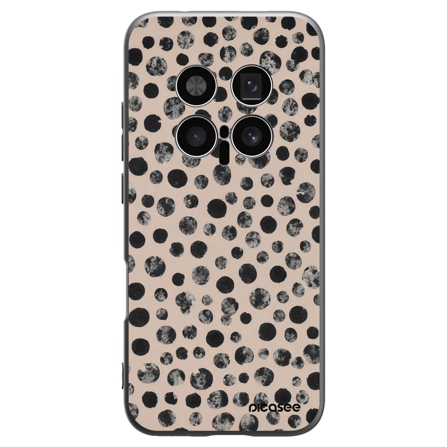 Picasee husă neagră din silicon pentru Honor Magic8 Pro 5G - Dots