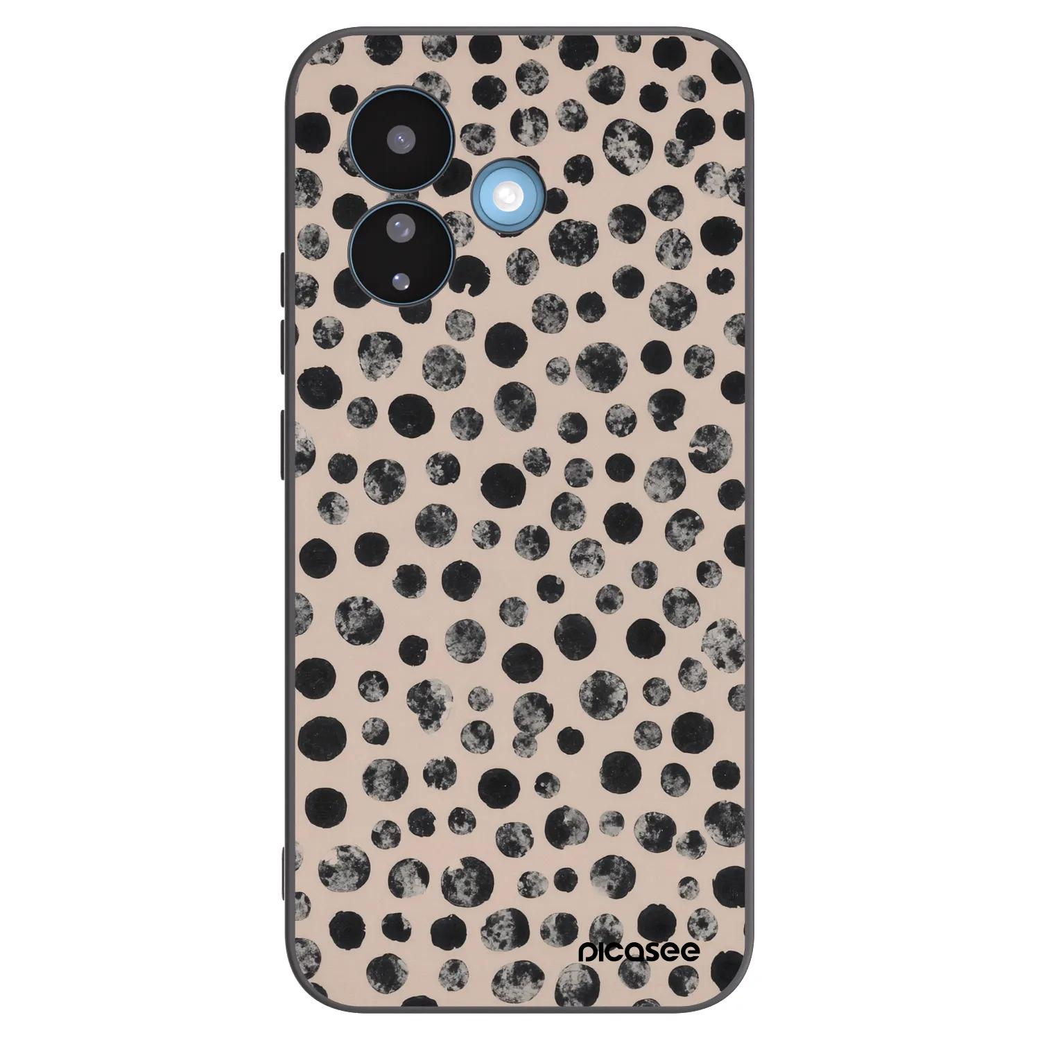 Picasee husă neagră din silicon pentru Xiaomi Redmi Note 17 Pro 5G - Dots