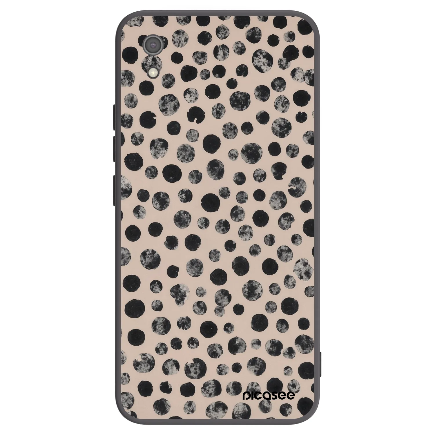 Picasee husă neagră din silicon pentru Xiaomi Redmi 7A - Dots