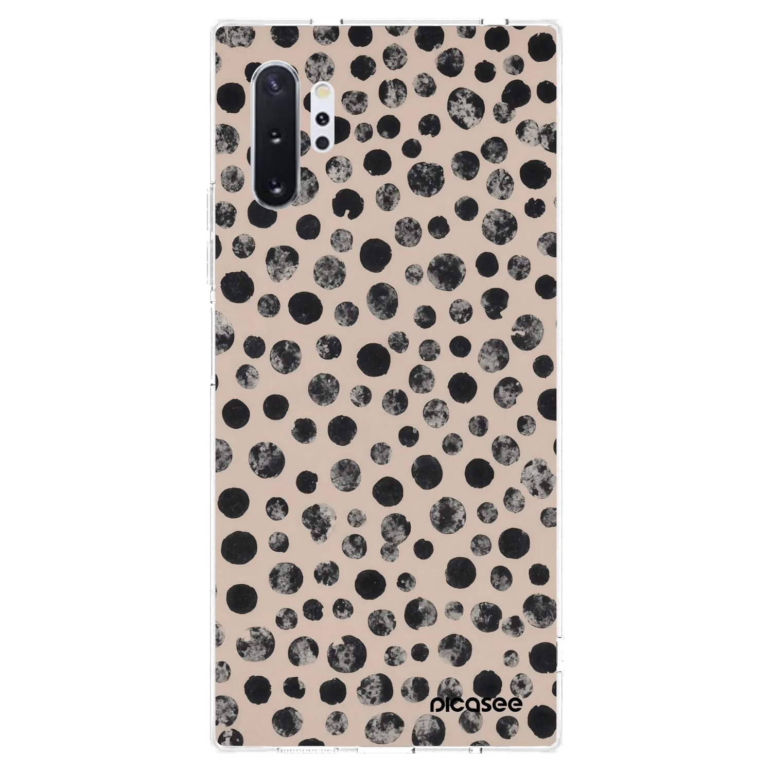 Picasee husă transparentă din silicon pentru Samsung Galaxy Note 10+ N975F - Dots